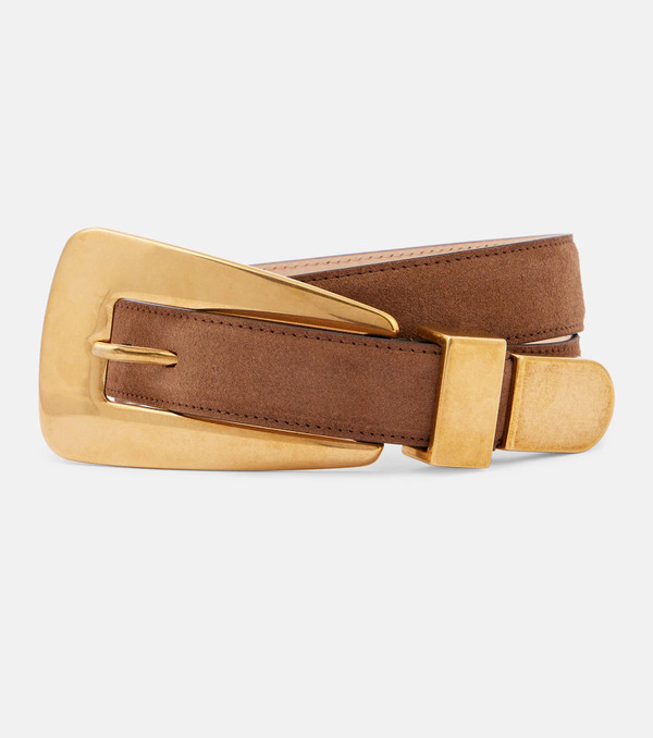  Khaite Khaite Lucca Suede Belt 
