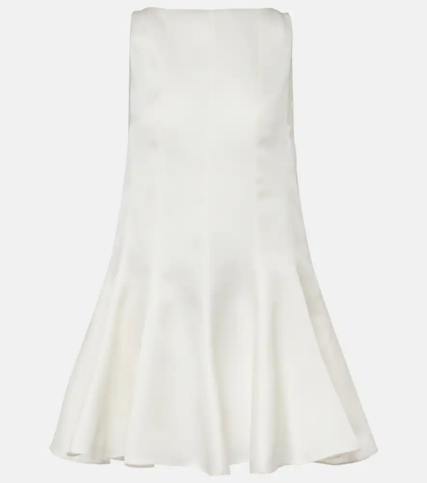  Khaite Khaite Mags Silk Minidress 