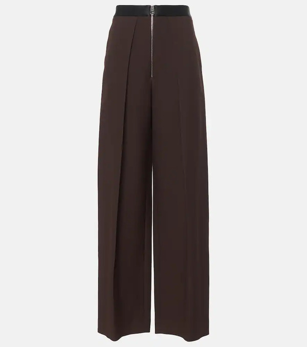  Khaite Khaite Marine Wide-leg Pants 