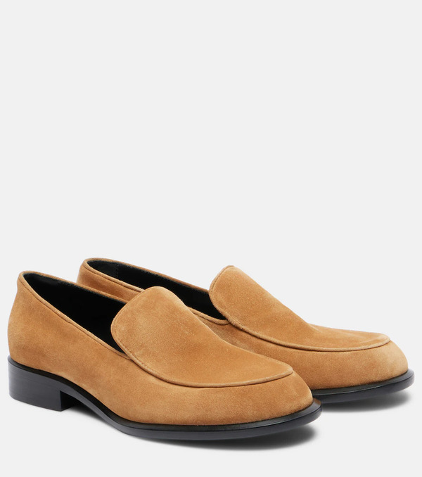  Khaite Khaite Miles Suede Loafers 