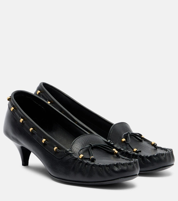  Khaite Khaite Milly 45 Leather Pumps 