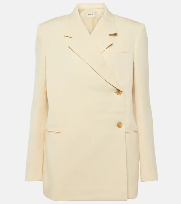  Khaite Khaite Otero Wool-blend Blazer 