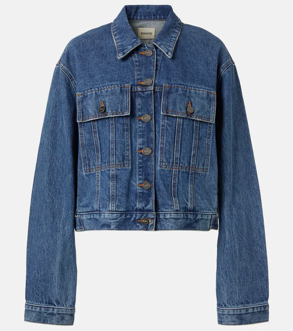  Khaite Khaite Saunder Denim Jacket 