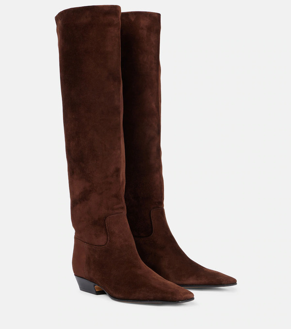  Khaite Khaite Suede Knee-high Boots 