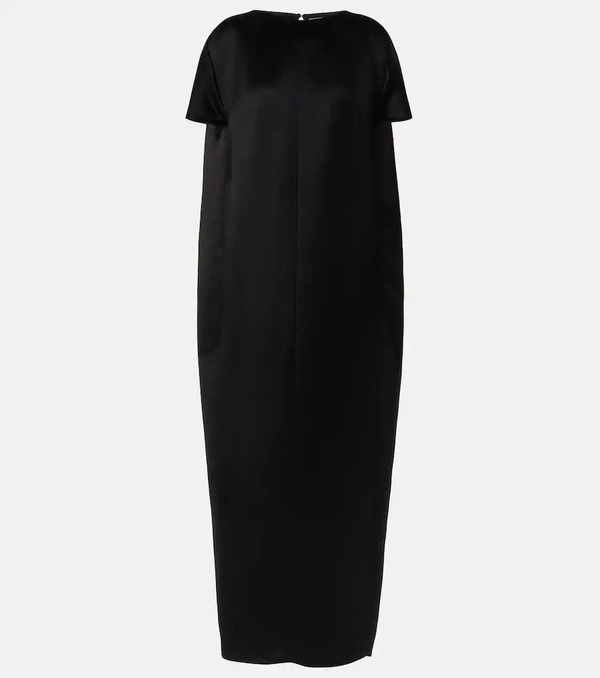  Khaite Khaite Webster Satin Maxi Dress 
