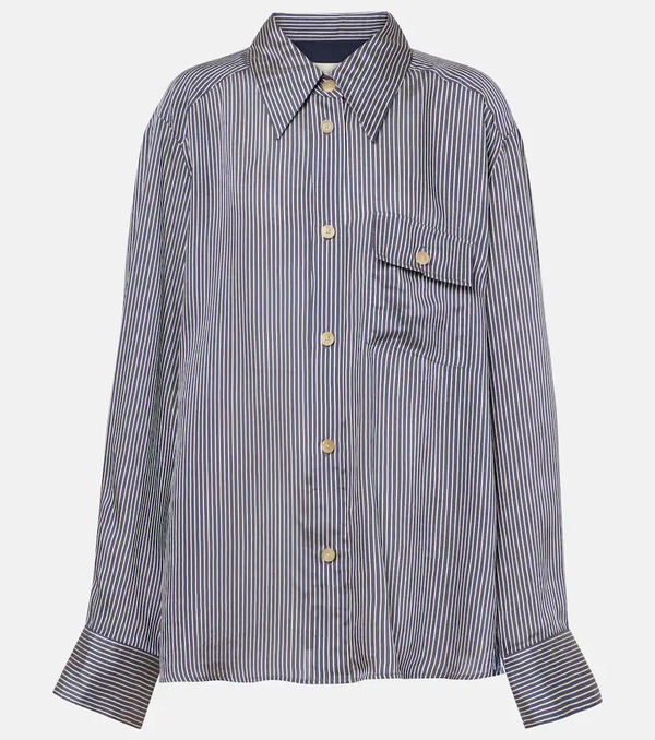  Khaite Khaite Yatty Striped Shirt 