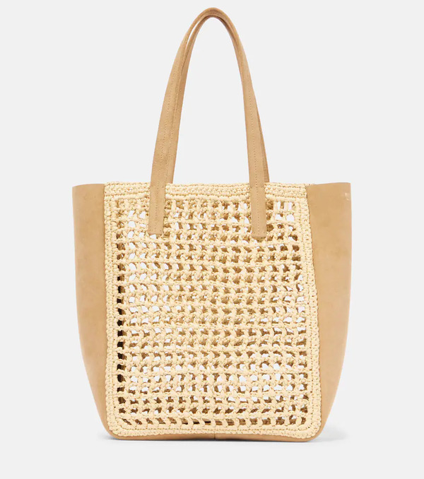  Khaite Khaite Zoe Small Raffia-effect Tote Bag 
