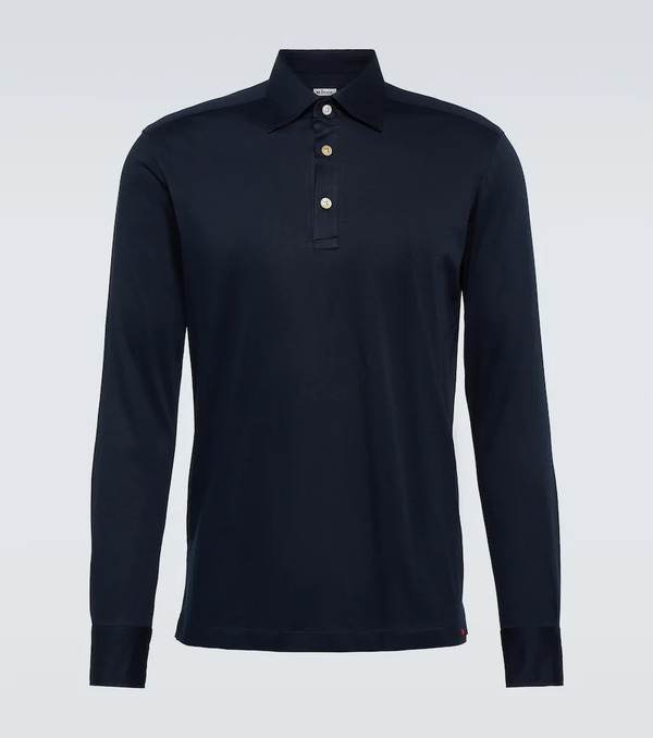  Kiton Kiton Cotton Poplin Polo Top 
