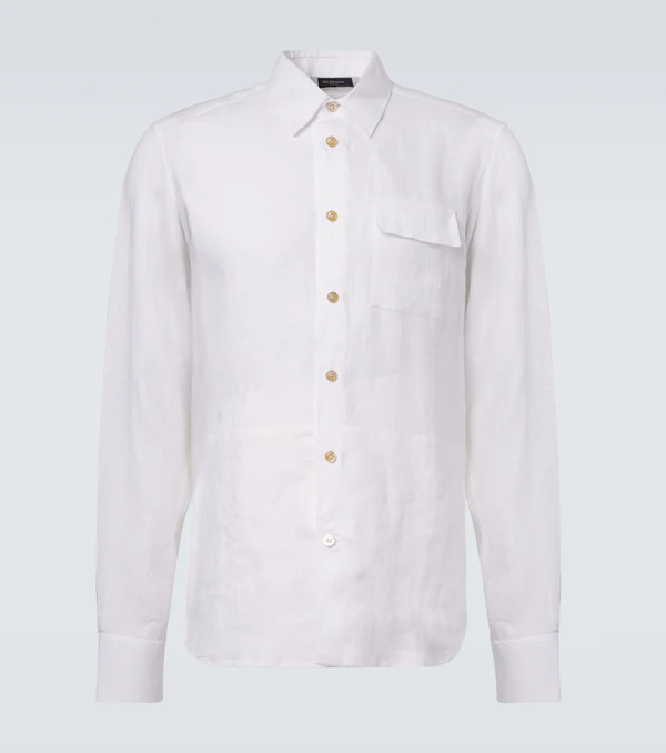  Kiton Kiton Linen Shirt 