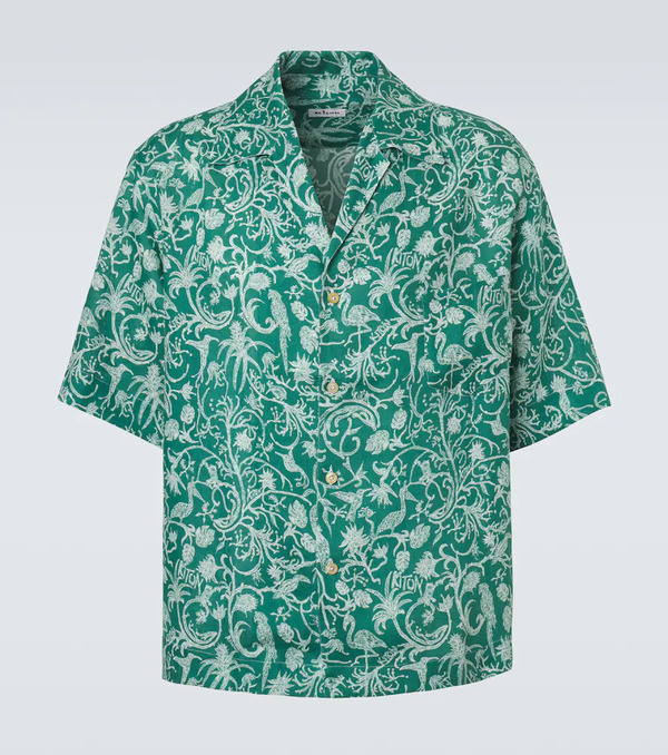  Kiton Kiton Linen Shirt 
