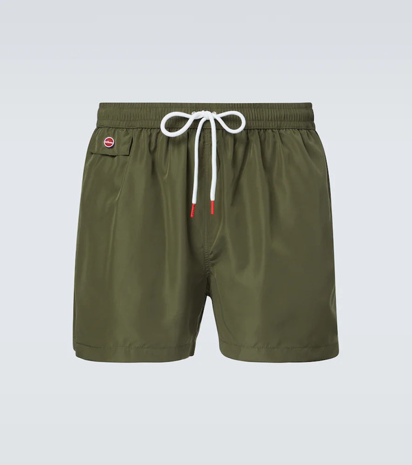  Kiton Kiton Logo Swim Trunks 