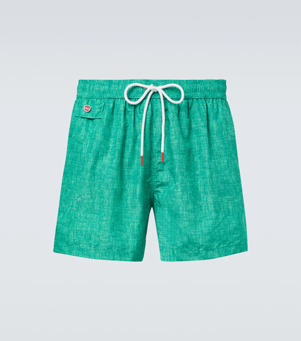 Kiton Kiton Logo Swim Trunks 