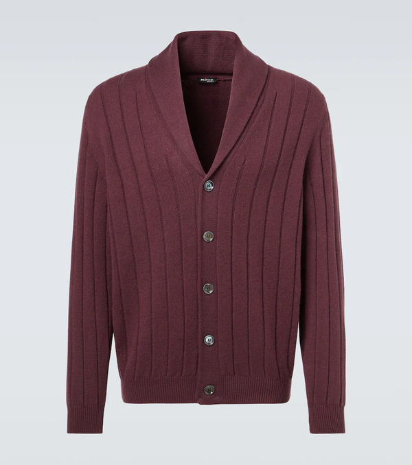  Kiton Kiton Rib-knitted Cashmere Cardigan 