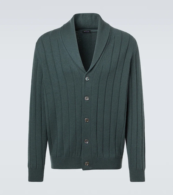  Kiton Kiton Rib-knitted Cashmere Cardigan 