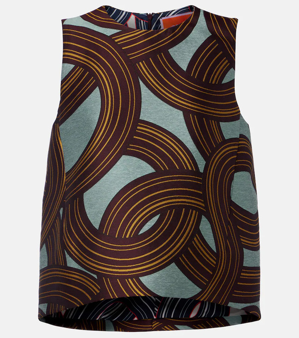  La Doublej La Doublej La Scala Jacquard Top 