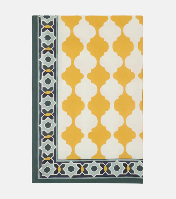  La Doublej La Doublej Plaza Medium Linen Tablecloth 