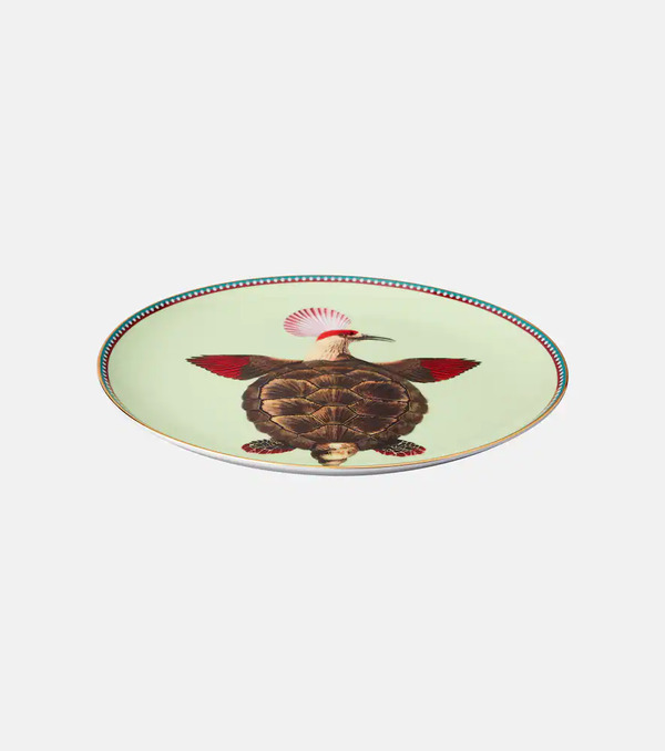  La Doublej La Doublej Turtlair Porcelain Decorative Plate 
