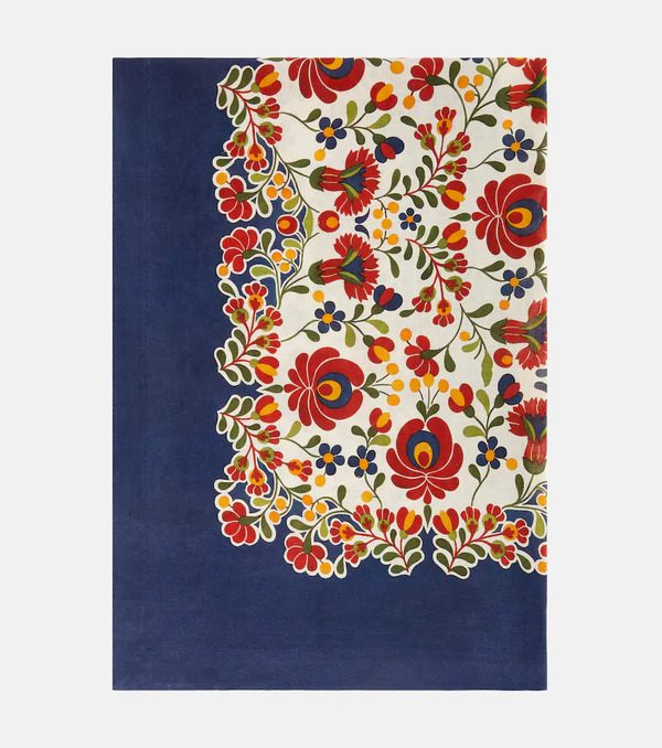  La Doublej La Doublej Windflower Placee Linen Tablecloth 