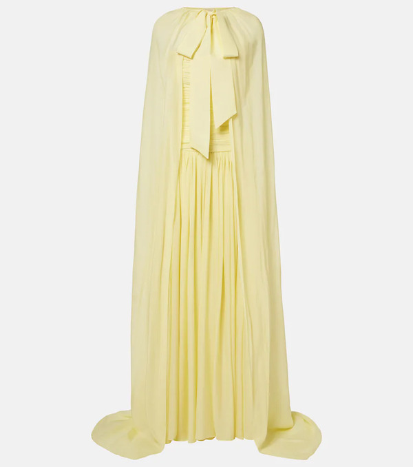  La Fuori La Fuori Draped Cape And Gown Set 