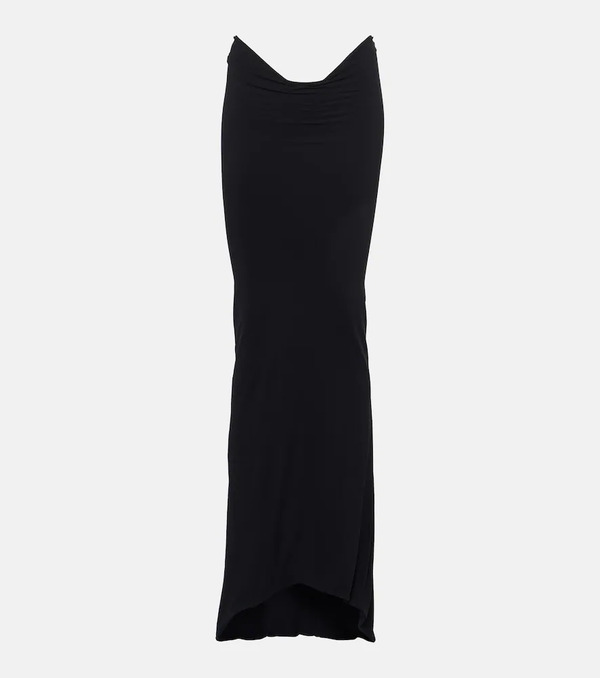  Laquan Smith Laquan Smith Low-rise Midi Skirt 