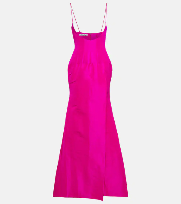  Laquan Smith Laquan Smith Scoop-front Gown 
