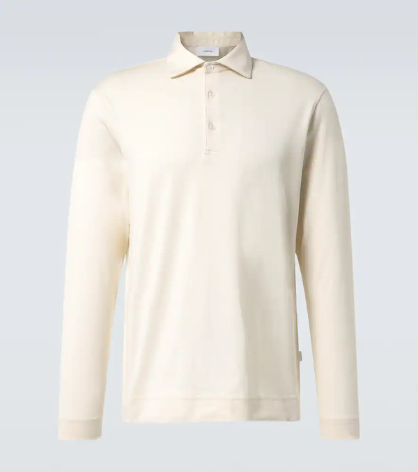  Lardini Lardini Cotton And Silk Polo Sweater 
