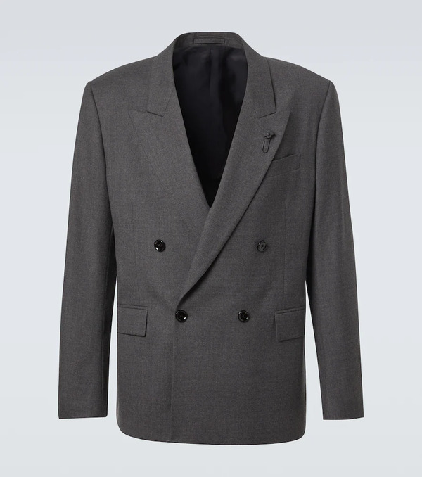  Lardini Lardini Double-breasted Wool Blazer 