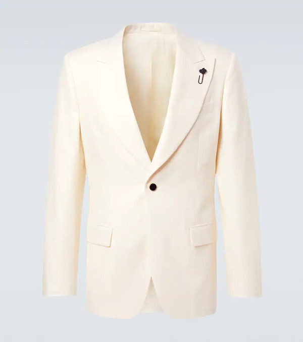  Lardini Lardini Single-breasted Virgin Wool Blazer 