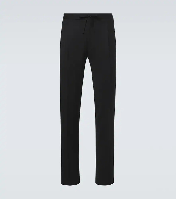  Lardini Lardini Virgin Wool Tapered Pants 