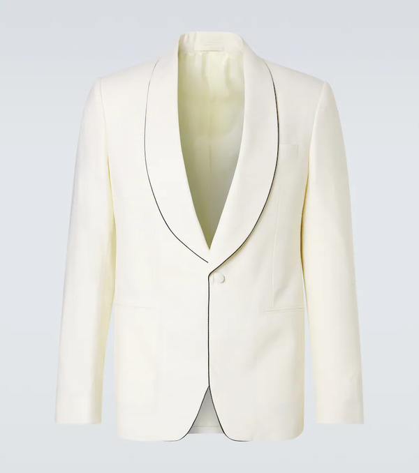  Lardini Lardini Wool Tuxedo Jacket 