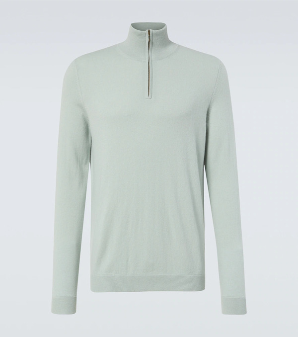  Le Kasha Le Kasha Dared Cashmere Half-zip Sweater 