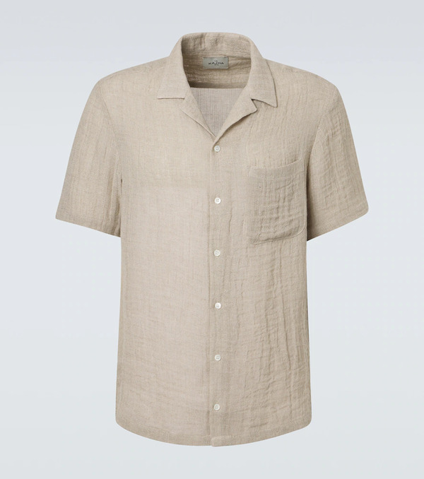  Le Kasha Le Kasha Linen Bowling Shirt 