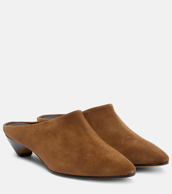  Le Monde Beryl Le Monde Beryl Allegra Suede Mules 