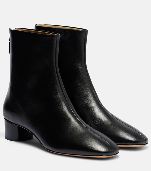  Le Monde Beryl Le Monde Beryl Carole Leather Ankle Boots 