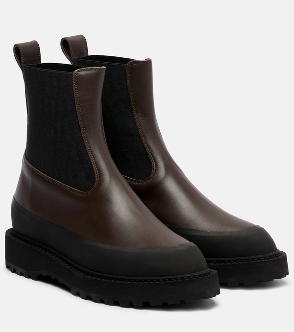  Le Monde Beryl Le Monde Beryl Dolomite Leather Chelsea Boots 