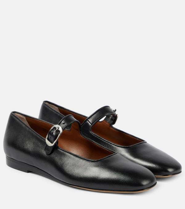  Le Monde Beryl Le Monde Beryl Leather Ballet Flats 