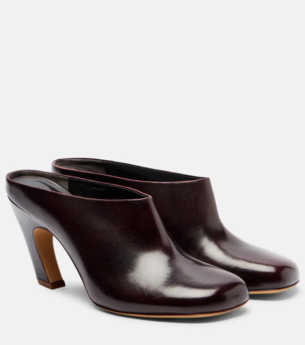  Le Monde Beryl Le Monde Beryl Mica 80 Leather Mules 