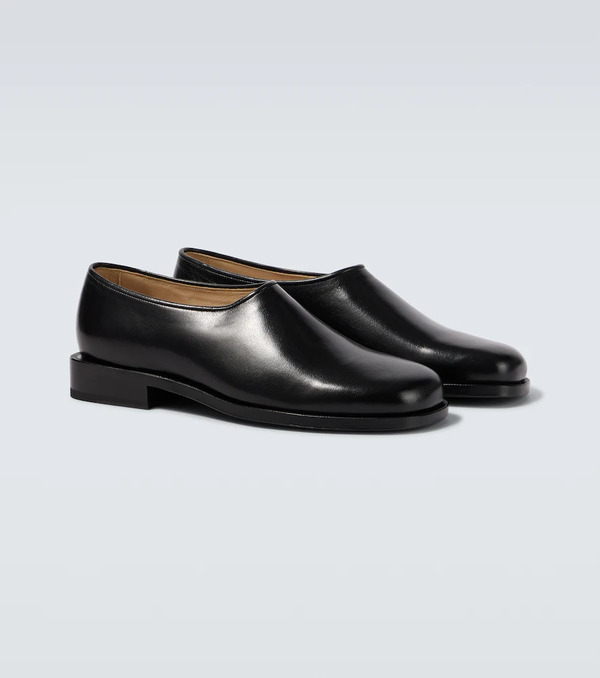  Lemaire Lemaire Anatomic Leather Slip-on Loafers 