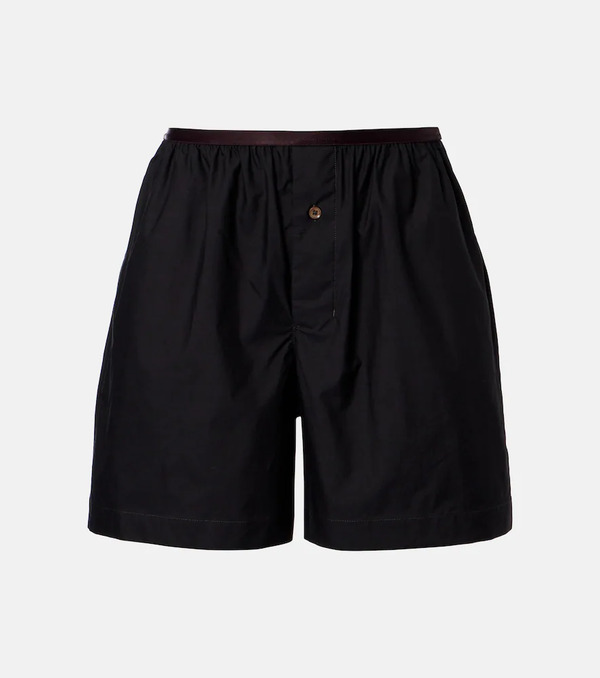  Lemaire Lemaire Cotton And Silk Shorts 