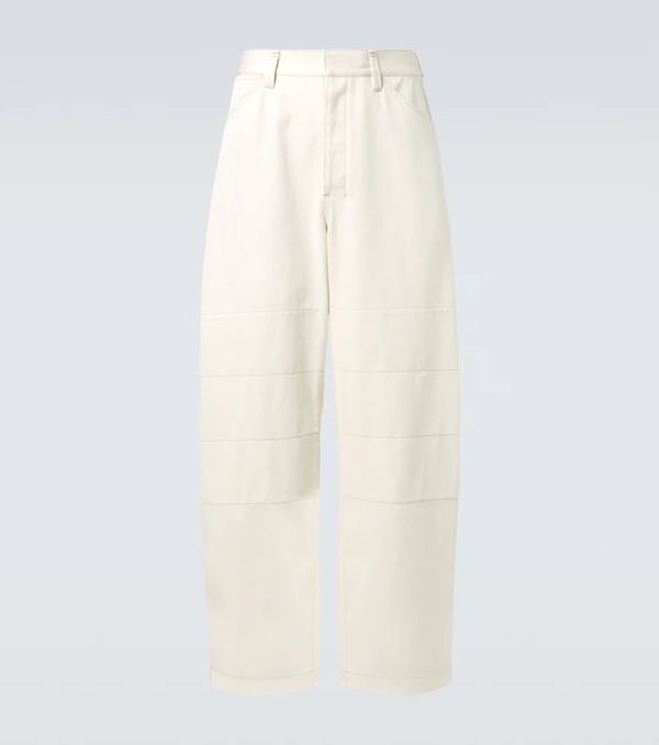  Lemaire Lemaire Cotton Drill Barrel-leg Pants 