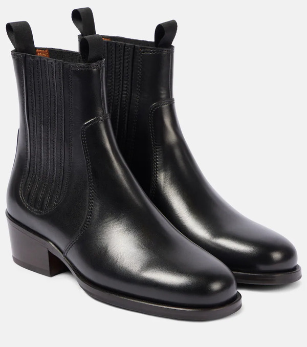  Lemaire Lemaire Leather Chelsea Boots 