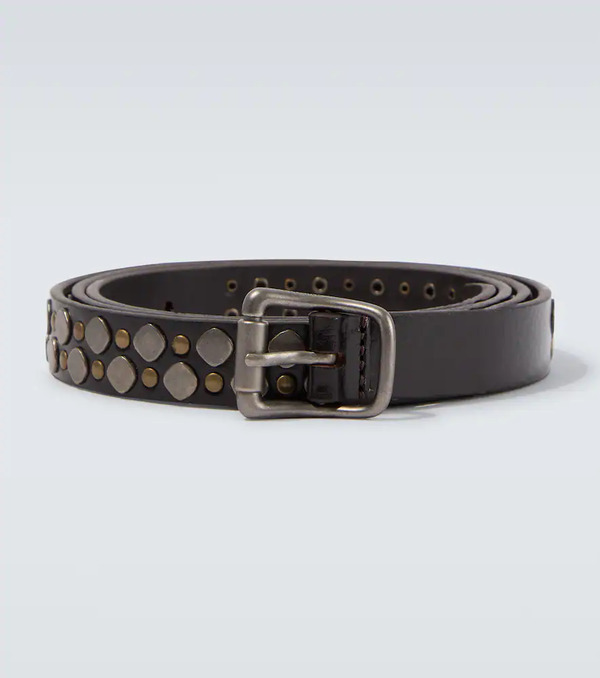 Lemaire Lemaire Studded Leather Belt 