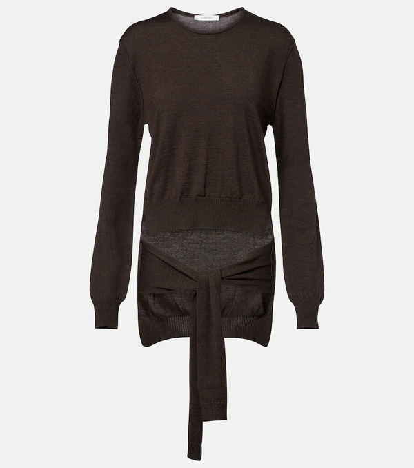  Lemaire Lemaire Trompe L'oeil Wool-blend Sweater 