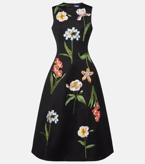  Leo Lin Leo Lin Cleo Floral Midi Dress 