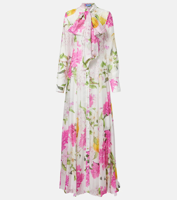  Leo Lin Leo Lin Lilith Printed Maxi Dress 