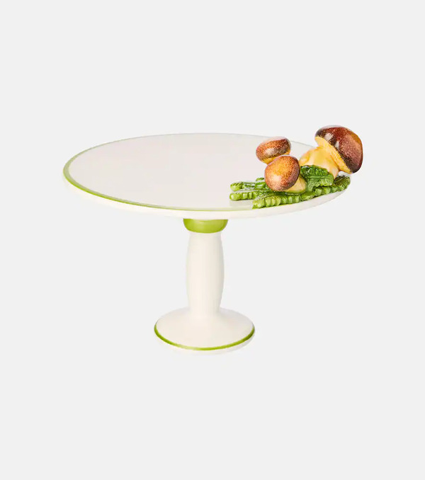  Les-ottomans Les-ottomans Mushroom Ceramic Cake Stand 
