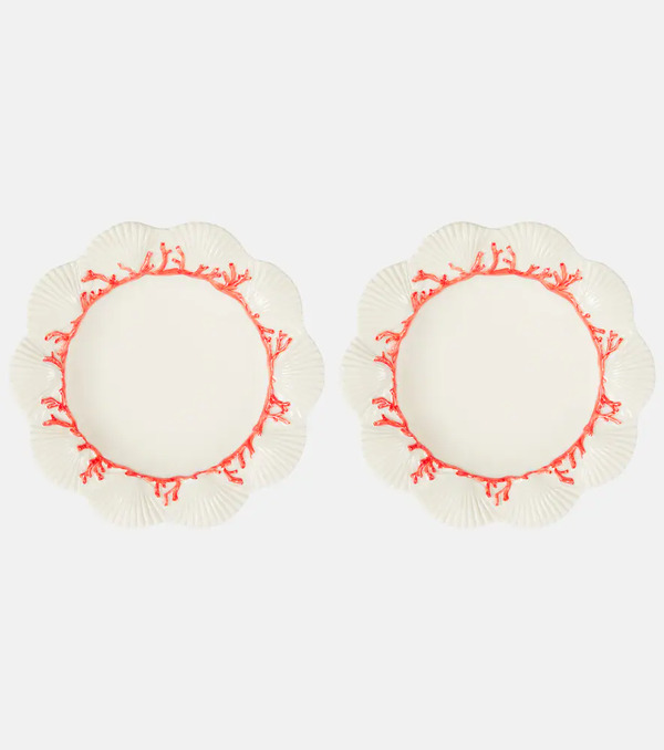  Les-ottomans Les-ottomans Saint Jacques Ceramic Soup Plate 