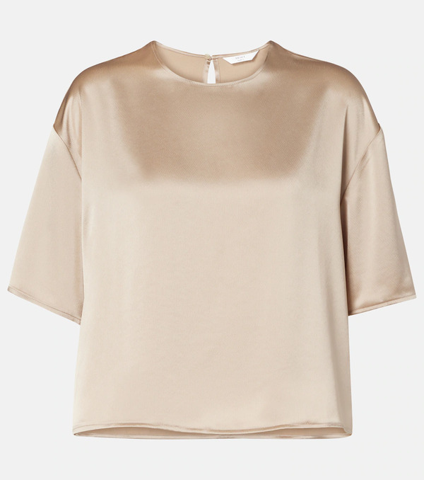  Leset Leset Barb Satin T-shirt 