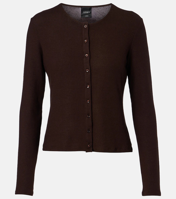  Leset Leset Lauren Cropped Cardigan 