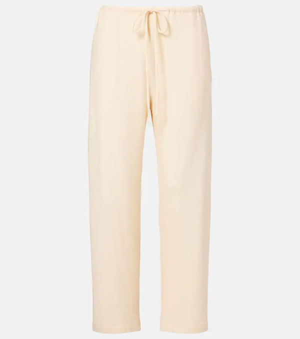  Leset Leset Lauren Jersey Straight Pants 